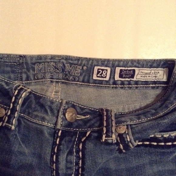 Miss Me Irene Boot Cut Joshua Tree Wash Jeans - Picture 2 of 8